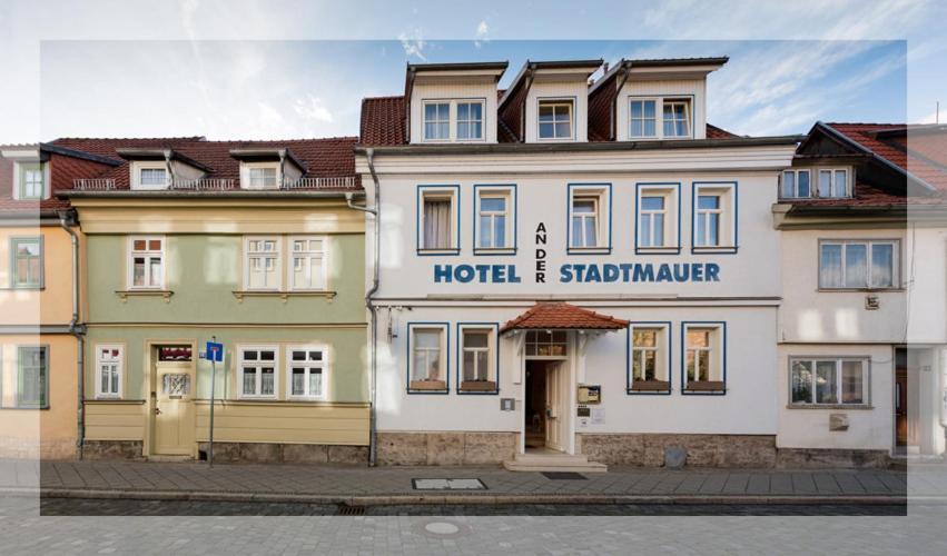 Muehlhaeuser Hof Und Stadtmauer Hotel Mühlhausen Exterior foto