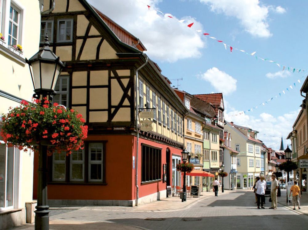 Muehlhaeuser Hof Und Stadtmauer Hotel Mühlhausen Exterior foto