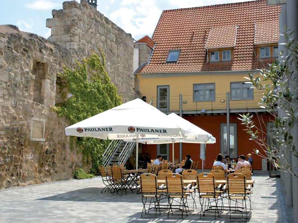 Muehlhaeuser Hof Und Stadtmauer Mühlhausen Exterior foto