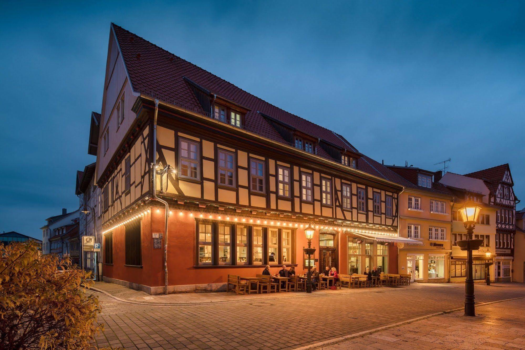 Muehlhaeuser Hof Und Stadtmauer Hotel Mühlhausen Exterior foto